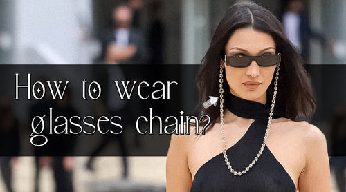 Unique Sunglasses Chain Set For Women 2022 Luxury Brand Polygon