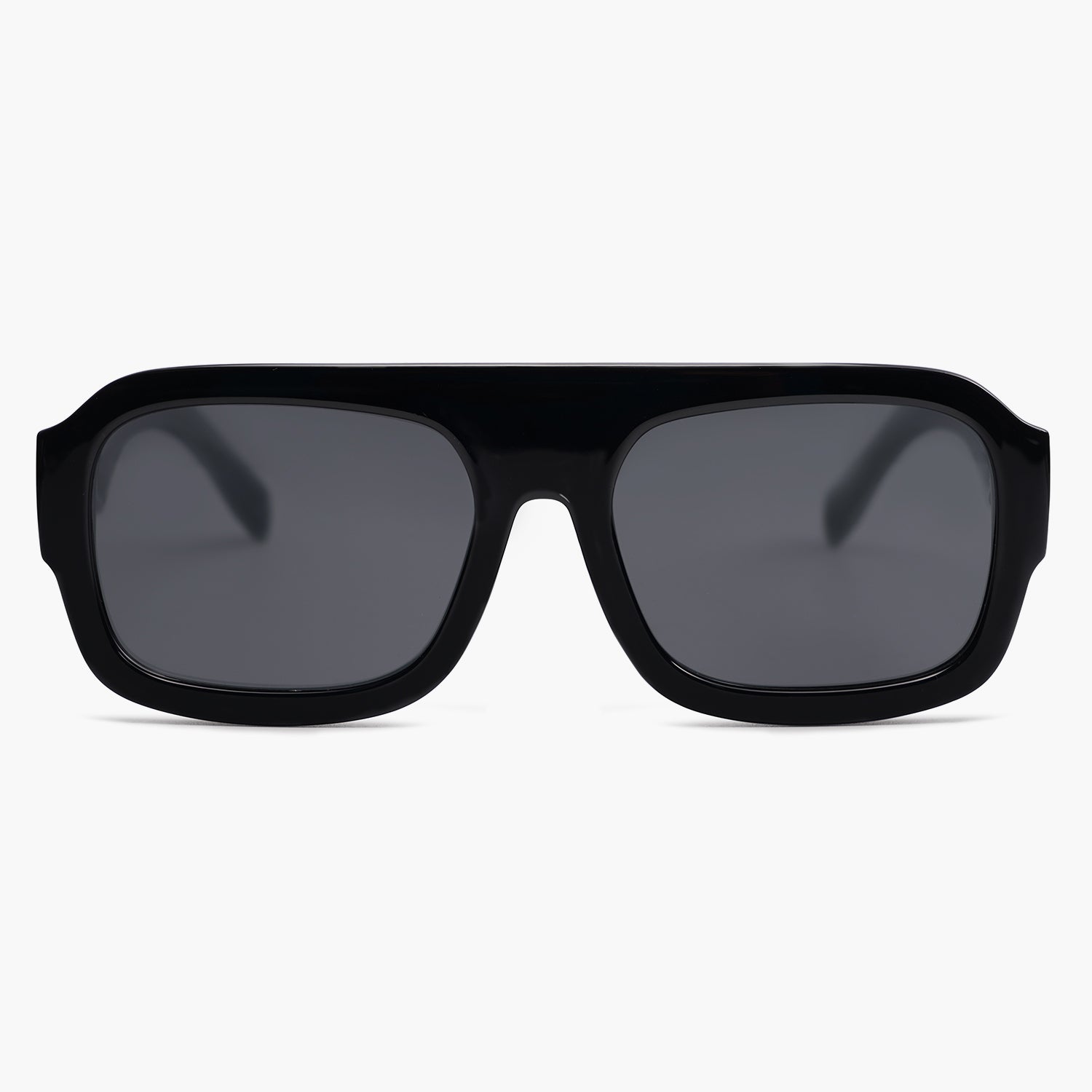 Enjoy your chic summer day with black square sunglasses – SOJOS