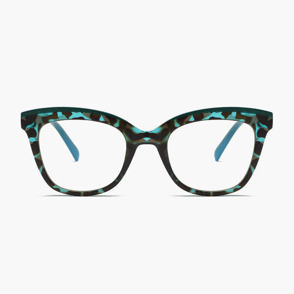 Women's Cat Eye TR90 Prescription Reading Glasses Full-rim 
