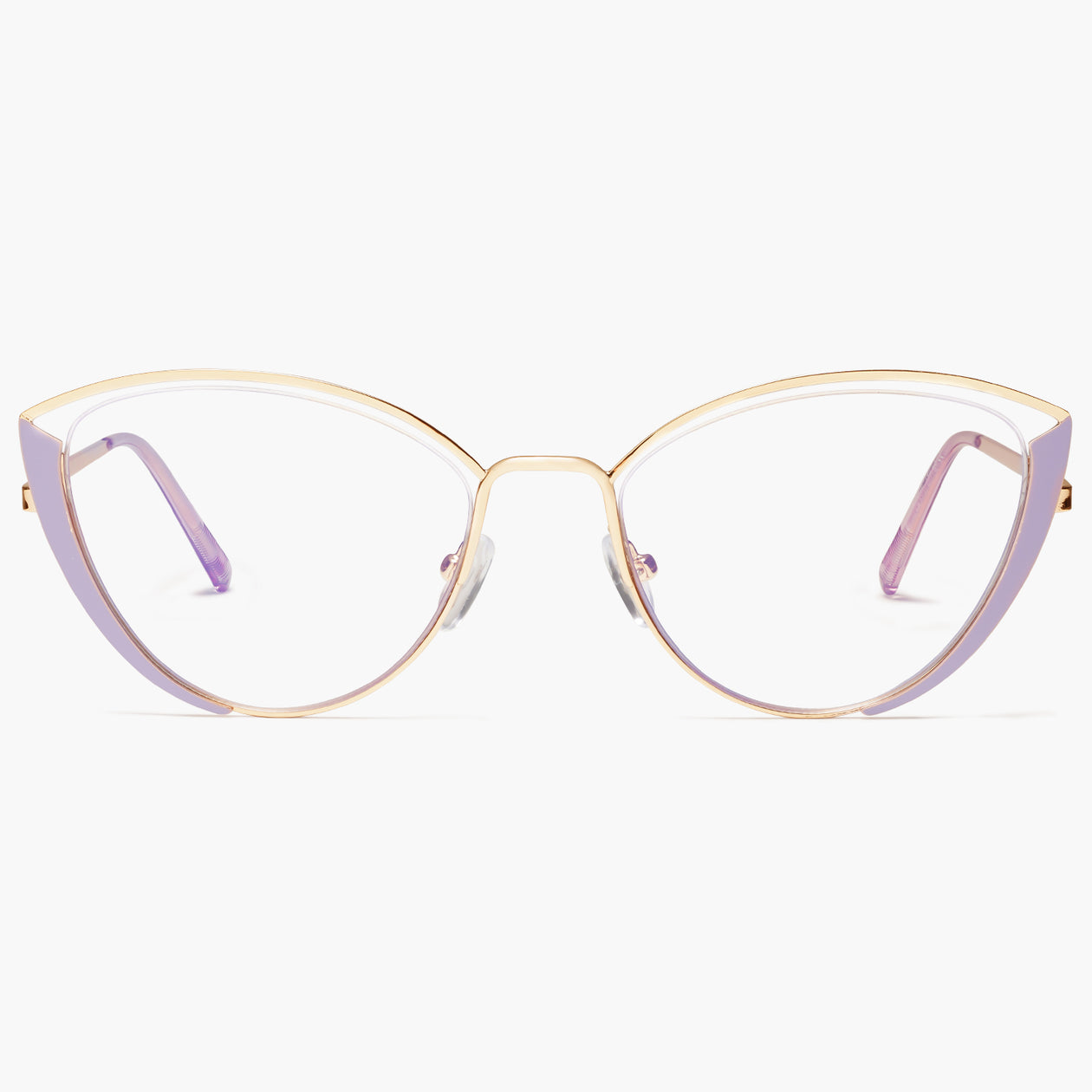 Women's Cat Eye TR90 Prescription Reading Glasses Full-rim Frame