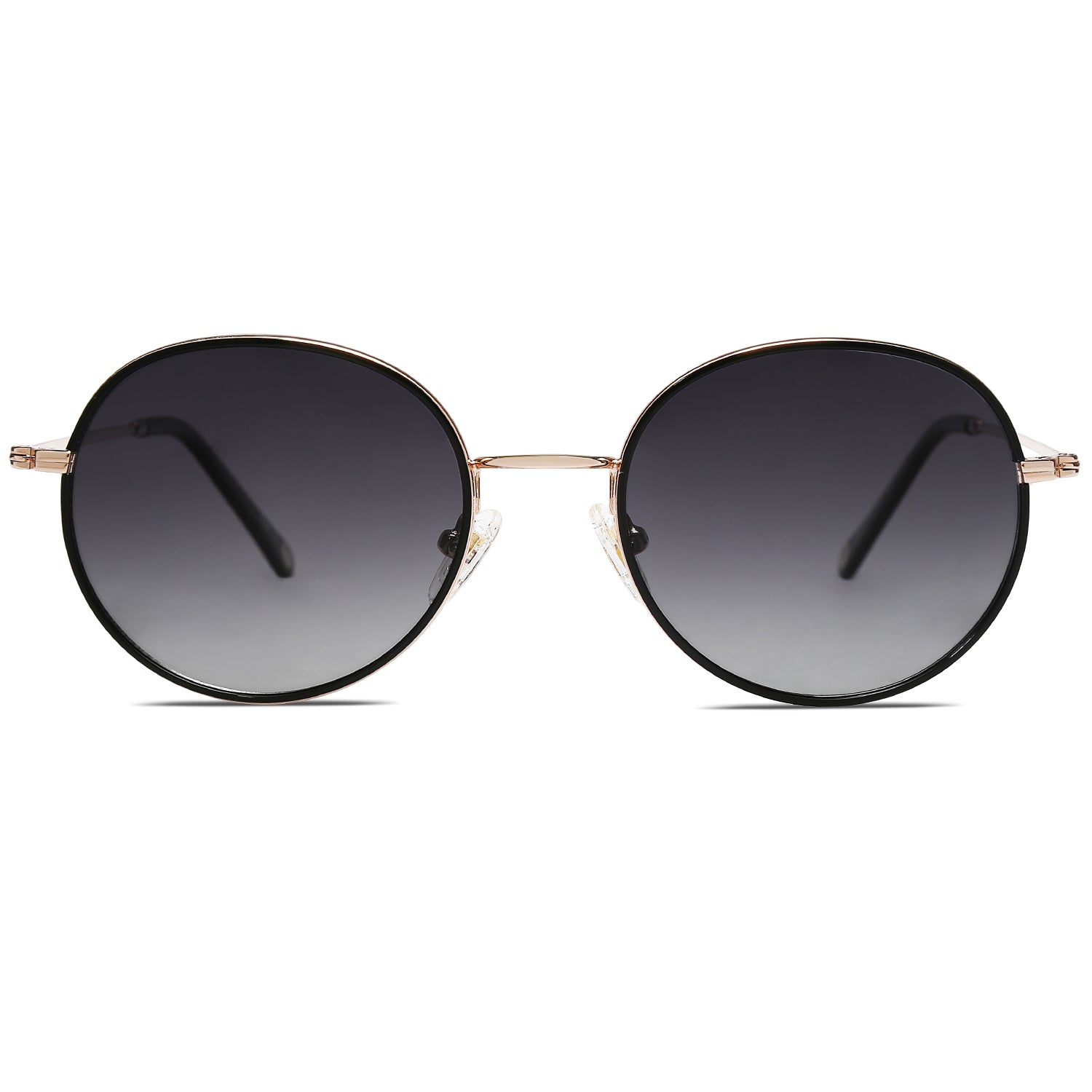 Women Men Large Flat Mirrored Lens Square Metal Sunglasses MEMORY | SOJOS  VISION