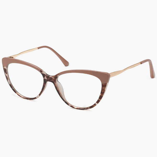Buy Retro Leopard Print Cat Eye Glasses Frame Blue Light Blocking Glasses  Online, Kiki